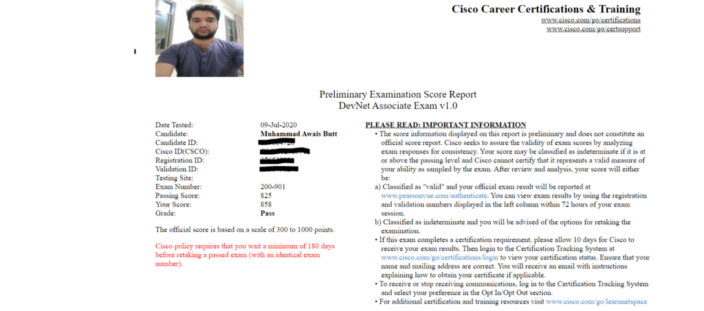 My Journey to DEVASC 200-901 Exam